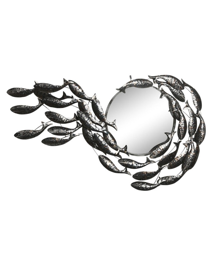 Specchio da parete Home ESPRIT Argentato Pesci 70 x 10 x 110 cm 70 x 10 x 100 cm Specchio da parete Home ESPRIT Argentato Pesci 70 x 10 x 110 cm 70 x 10 x 100 cm