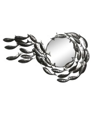 Specchio da parete Home ESPRIT Argentato Pesci 70 x 10 x 110 cm 70 x 10 x 100 cm Specchio da parete Home ESPRIT Argentato Pesci 70 x 10 x 110 cm 70 x 10 x 100 cm