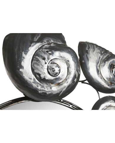 Specchio da parete Home ESPRIT Argentato 95 x 10 x 80 cm 90 x 10 x 80 cm