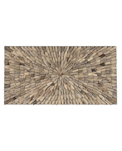 Decorazione da Parete Home ESPRIT Naturale Mediterraneo 120 x 10 x 60 cm Decorazione da Parete Home ESPRIT Naturale Mediterraneo 120 x 10 x 60 cm