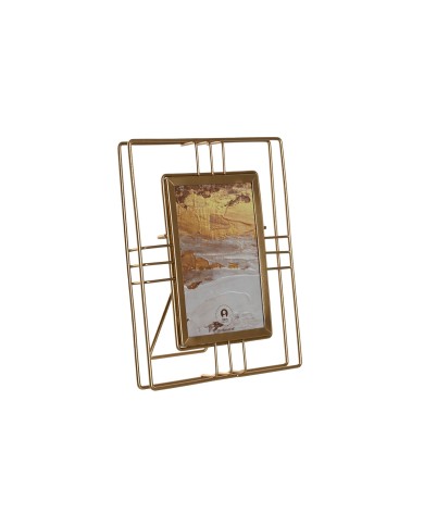 Cornice Portafoto Home ESPRIT Dorato Metallo Cristallo 17,5 x 2,5 x 22,5 cm (12 Unità) Cornice Portafoto Home ESPRIT Dorato Metallo Cristallo 17,5 x 2,5 x 22,5 cm (12 Unità)