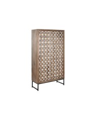 Credenza Home ESPRIT Bianco Naturale 180 x 40 x 85 cm