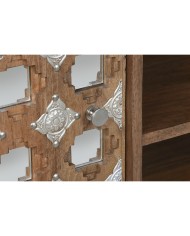 Mobile TV Home ESPRIT Marrone Nero Argentato Legno di mango Specchio 130 x 40 x 55,5 cm Mobile TV Home ESPRIT Marrone Nero Argentato Legno di mango Specchio 130 x 40 x 55,5 cm