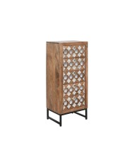 Cassettiera Home ESPRIT Naturale Rattan Legno di paulownia 40 x 30 x 104 cm