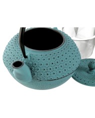 Teiera Home ESPRIT Azzurro Nero Acciaio inossidabile Ferro 1,2 L