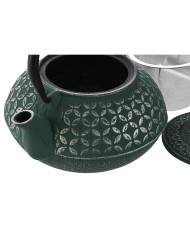 Teiera Home ESPRIT Nero Verde Acciaio inossidabile Ferro 900 ml