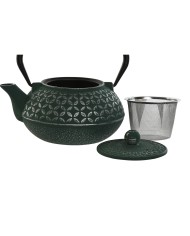 Teiera Home ESPRIT Nero Verde Acciaio inossidabile Ferro 900 ml