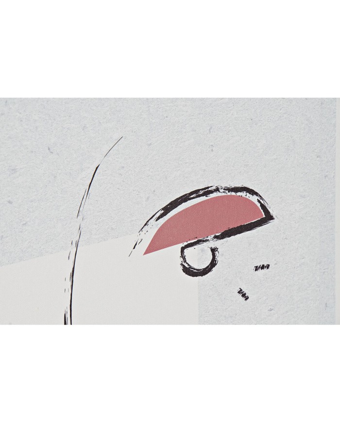 Quadro DKD Home Decor Viso Scandinavo 45 x 2,5 x 60 cm (4 Unità)