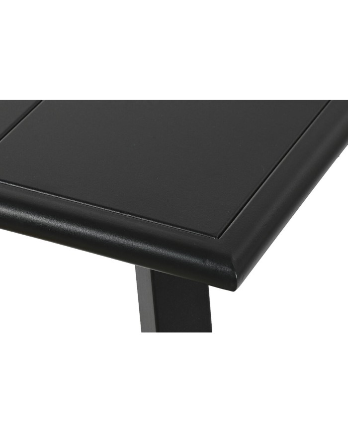 Mobili da giardino Home ESPRIT Bianco Nero 123 x 66 x 72 cm 123 x 66 x 74 cm (4 Pezzi)