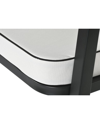 Mobili da giardino Home ESPRIT Bianco Nero 123 x 66 x 72 cm 123 x 66 x 74 cm (4 Pezzi) Mobili da giardino Home ESPRIT Bianco Nero 123 x 66 x 72 cm 123 x 66 x 74 cm (4 Pezzi)