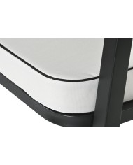 Mobili da giardino Home ESPRIT Bianco Nero 123 x 66 x 72 cm 123 x 66 x 74 cm (4 Pezzi)