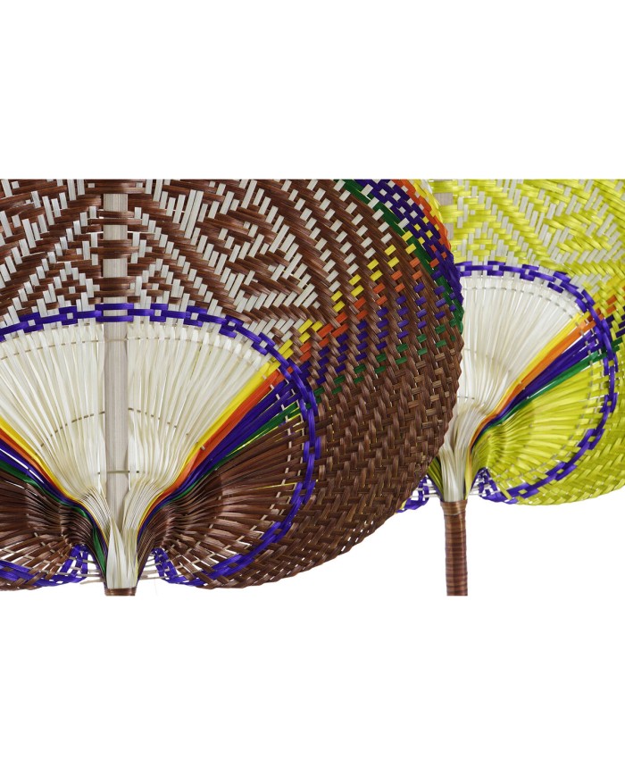 Decorazione da Parete DKD Home Decor Arancio Naturale 40 x 0,5 x 32 cm (2 Unità) Decorazione da Parete DKD Home Decor Arancio Naturale 40 x 0,5 x 32 cm (2 Unità)