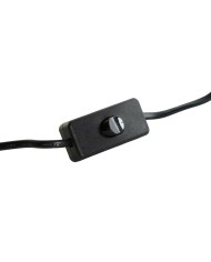 Lampada da tavolo DKD Home Decor Marrone Rosa Esci Acacia 15 W 220 V 15 x 15 x 20 cm