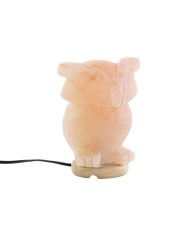 Lampada da tavolo DKD Home Decor Marrone Rosa Esci Acacia 15 W 220 V 15 x 15 x 20 cm