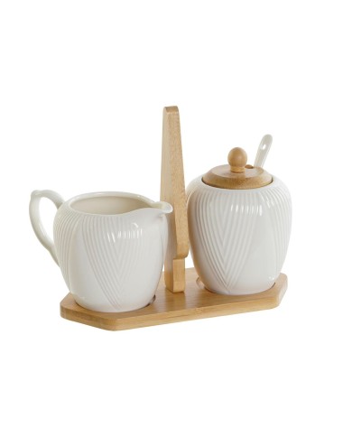 Porta latte e zucchero DKD Home Decor Porta latte e zucchero DKD Home Decor