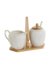 Porta latte e zucchero DKD Home Decor