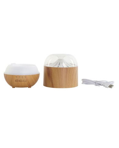 Umidificatore Diffusore di Aromi DKD Home Decor Bianco Naturale 120 ml Umidificatore Diffusore di Aromi DKD Home Decor Bianco Naturale 120 ml