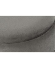 Poggiapiedi DKD Home Decor Dorato Grigio scuro Poliestere Metallo 38 x 38 x 41 cm Poggiapiedi DKD Home Decor Dorato Grigio scuro Poliestere Metallo 38 x 38 x 41 cm