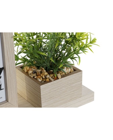 Cornice Portafoto Home ESPRIT Naturale Legno MDF Scandinavo 25 x 7 x 19 cm Cornice Portafoto Home ESPRIT Naturale Legno MDF Scandinavo 25 x 7 x 19 cm