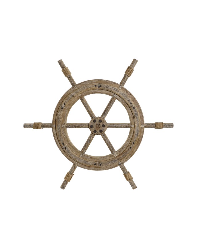 Decorazione da Parete Home ESPRIT Naturale Timone Finitura invecchiata 75 x 4 x 66 cm