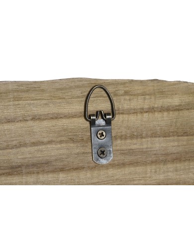 Appendiabiti da parete Home ESPRIT Naturale Metallo Legno di paulownia 99 x 3 x 31 cm Appendiabiti da parete Home ESPRIT Naturale Metallo Legno di paulownia 99 x 3 x 31 cm