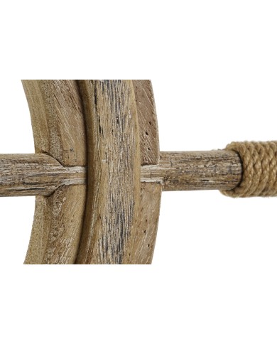 Decorazione da Parete Home ESPRIT Naturale Timone Finitura invecchiata 75 x 4 x 66 cm
