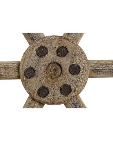 Decorazione da Parete Home ESPRIT Naturale Timone Finitura invecchiata 75 x 4 x 66 cm