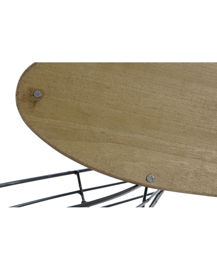 Statua Decorativa Home ESPRIT Bianco Naturale Barca a vela Marinaio Finitura invecchiata 54 x 15 x 61,5 cm