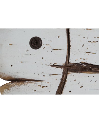 Statua Decorativa Home ESPRIT Bianco Naturale Pesce Finitura invecchiata (2 Unità) Statua Decorativa Home ESPRIT Bianco Naturale Pesce Finitura invecchiata (2 Unità)