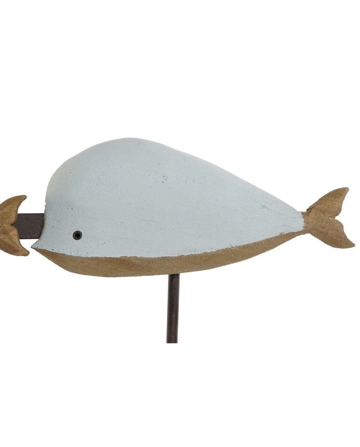 Appendiabiti da parete Home ESPRIT Bianco Blu cielo Metallo Legno di paulownia Balena 45 x 10 x 17,5 cm (2 Unità) Appendiabiti da parete Home ESPRIT Bianco Blu cielo Metallo Legno di paulownia Balena 45 x 10 x 17,5 cm (2 Unità)