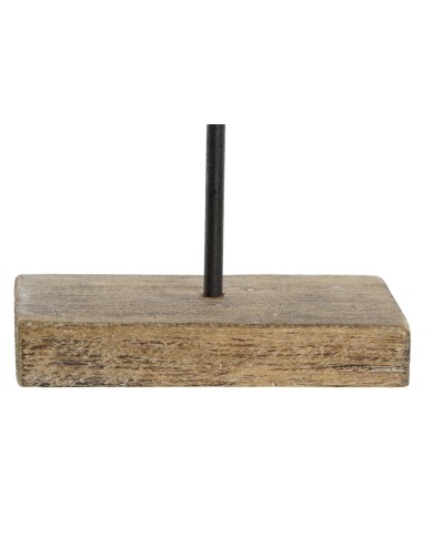 Statua Decorativa Home ESPRIT Bianco Naturale Pesce 24 x 10 x 33 cm