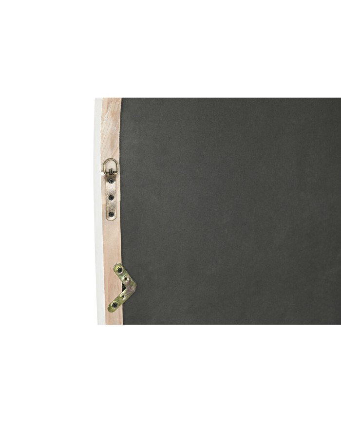 Specchio da parete Home ESPRIT Bianco Abete Specchio Neoclassico Finestra 150 x 3,5 x 186 cm