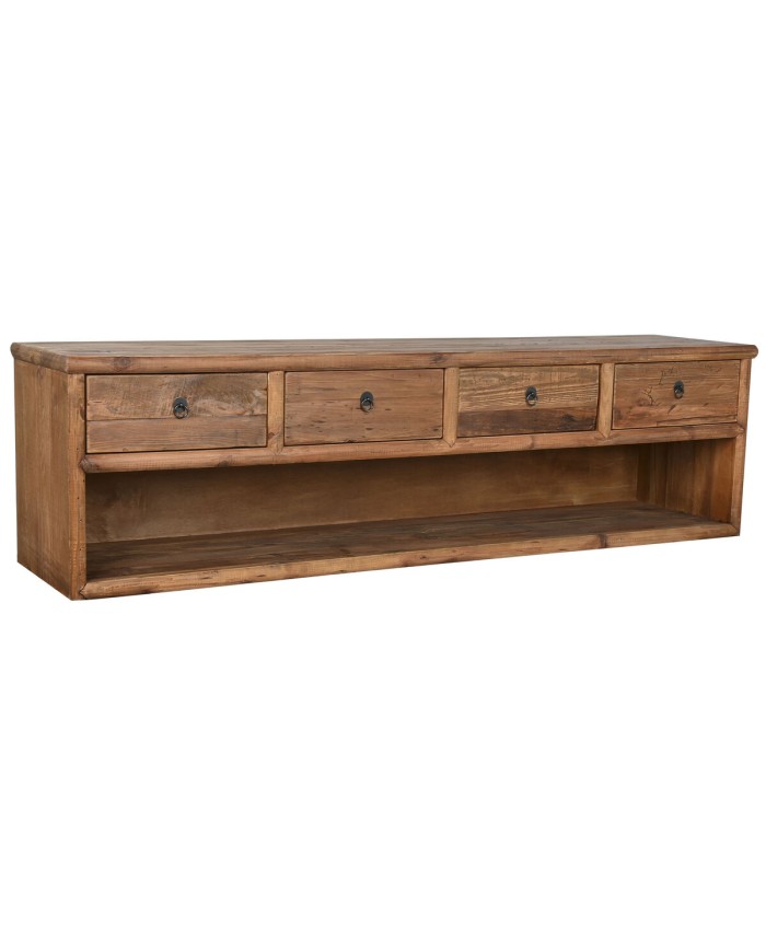 Mobile TV Home ESPRIT Marrone Pino Legno Riciclato 200 x 45 x 55 cm Mobile TV Home ESPRIT Marrone Pino Legno Riciclato 200 x 45 x 55 cm