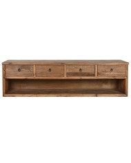 Mobile TV Home ESPRIT Marrone Pino Legno Riciclato 200 x 45 x 55 cm Mobile TV Home ESPRIT Marrone Pino Legno Riciclato 200 x 45 x 55 cm