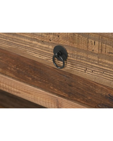 Mobile TV Home ESPRIT Marrone Pino Legno Riciclato 200 x 45 x 55 cm Mobile TV Home ESPRIT Marrone Pino Legno Riciclato 200 x 45 x 55 cm