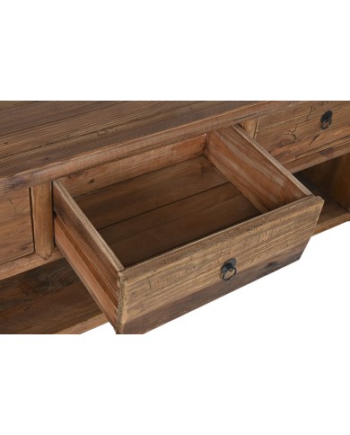 Mobile TV Home ESPRIT Marrone Pino Legno Riciclato 200 x 45 x 55 cm Mobile TV Home ESPRIT Marrone Pino Legno Riciclato 200 x 45 x 55 cm