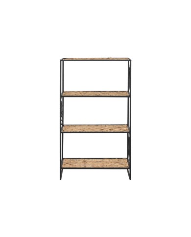 Scaffale Home ESPRIT Nero Metallo Fibra 50 x 25 x 88 cm Scaffale Home ESPRIT Nero Metallo Fibra 50 x 25 x 88 cm