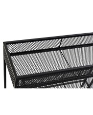 Set di vasi da fiori Home ESPRIT Nero Metallo 70 x 25 x 60 cm