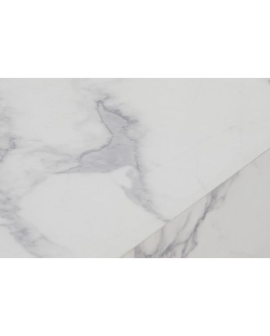 Tavolino da Caffè Home ESPRIT Bianco Legno MDF 90 x 90 x 35 cm