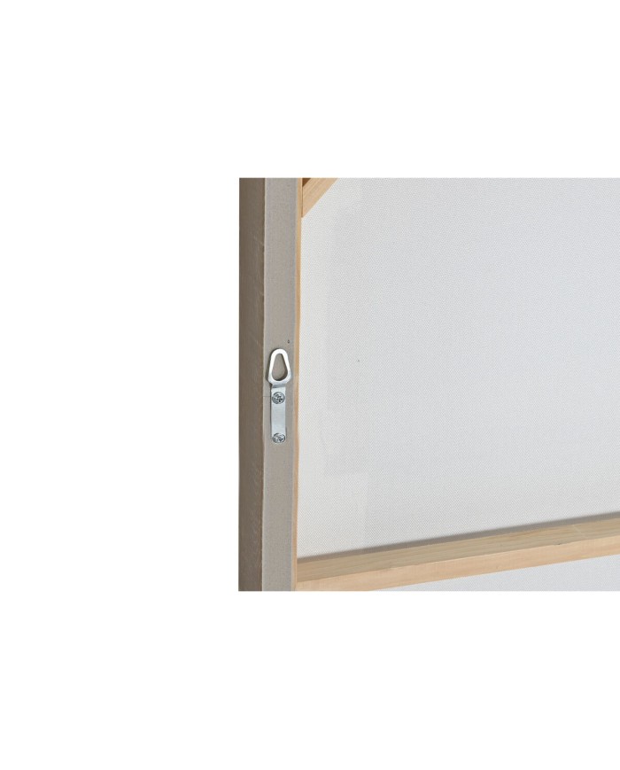 Quadro Home ESPRIT Astratto Città 62,3 x 4,5 x 82,3 cm (2 Unità)