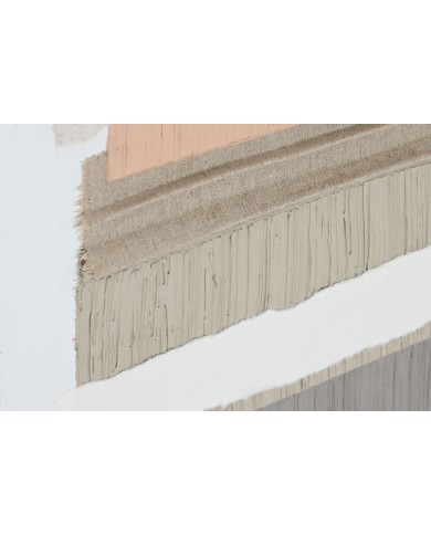 Quadro Home ESPRIT Astratto Città 62,3 x 4,5 x 82,3 cm (2 Unità)