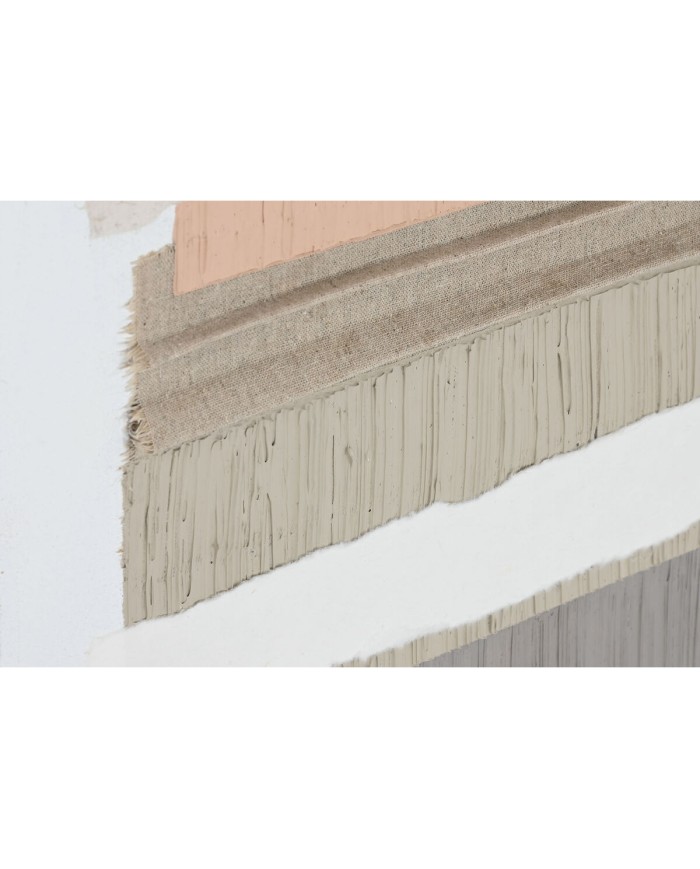 Quadro Home ESPRIT Astratto Città 62,3 x 4,5 x 82,3 cm (2 Unità)