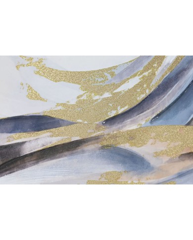 Quadro Home ESPRIT Astratto Moderno Con rilievo 100 x 3,7 x 70 cm (2 Unità)