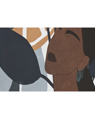 Quadro Home ESPRIT Tropicale 63 x 4,5 x 93 cm (2 Unità)