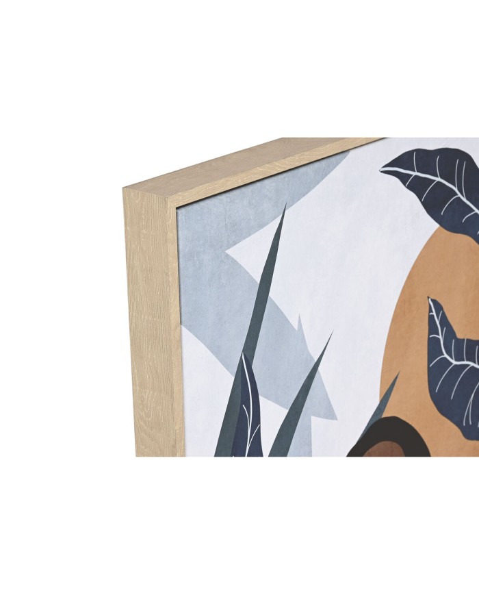 Quadro Home ESPRIT Tropicale 63 x 4,5 x 93 cm (2 Unità)