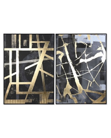 Quadro Home ESPRIT Moderno 103 x 4,5 x 143 cm (2 Unità)