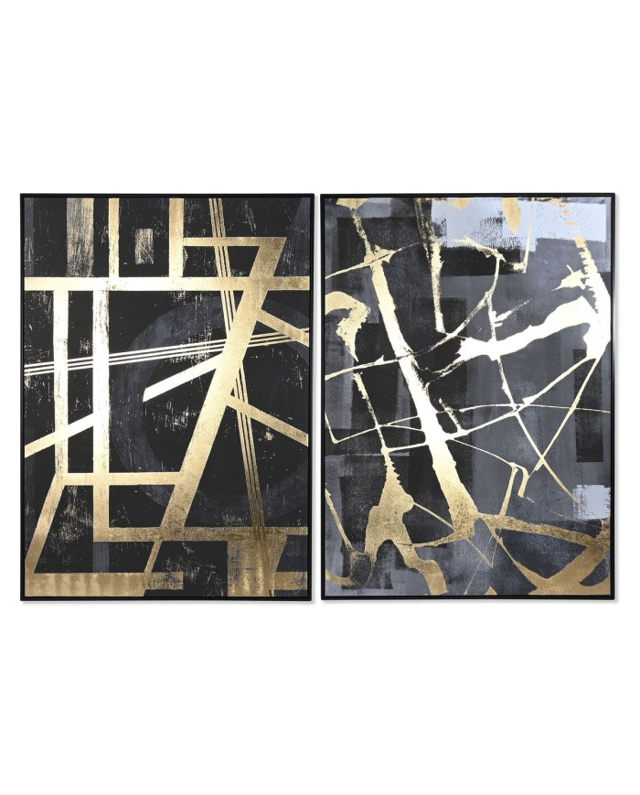 Quadro Home ESPRIT Moderno 103 x 4,5 x 143 cm (2 Unità) Quadro Home ESPRIT Moderno 103 x 4,5 x 143 cm (2 Unità)