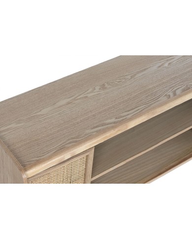 Mobile TV Home ESPRIT Naturale Rattan Legno di paulownia 120 x 35 x 54 cm Mobile TV Home ESPRIT Naturale Rattan Legno di paulownia 120 x 35 x 54 cm