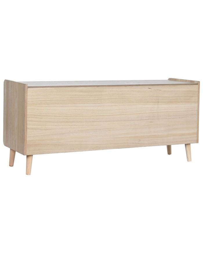 Mobile TV Home ESPRIT Naturale Rattan Legno di paulownia 120 x 35 x 54 cm Mobile TV Home ESPRIT Naturale Rattan Legno di paulownia 120 x 35 x 54 cm