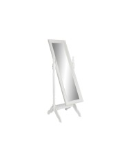 Specchio spogliatoio Home ESPRIT Bianco 50 x 50 x 157 cm Specchio spogliatoio Home ESPRIT Bianco 50 x 50 x 157 cm